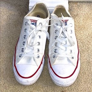Women’s white Converse